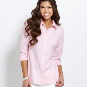 Vineyard Vines Pink Oxford Shirt